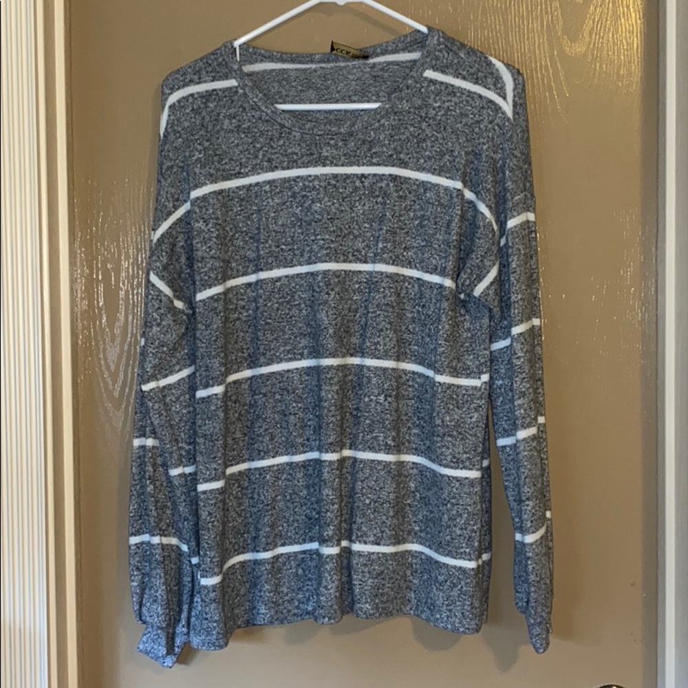 CCK Style Grey Soft long sleeve